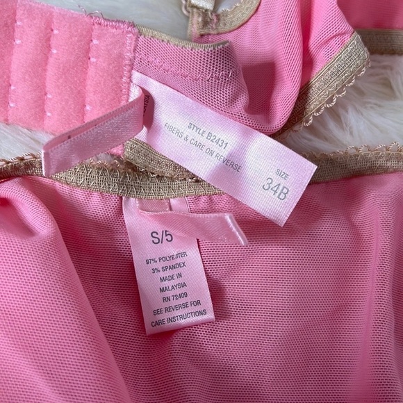 Sophie B. Satin Princess Lingerie Set NWOT - Picture 6 of 7